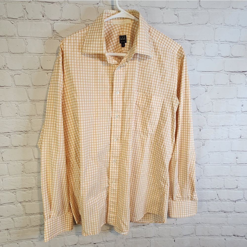 Men's Ike Behar, New York longsleeve button-down shirt, size Medium